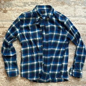 Men’s J. Crew Flannel Shirt - Size Large